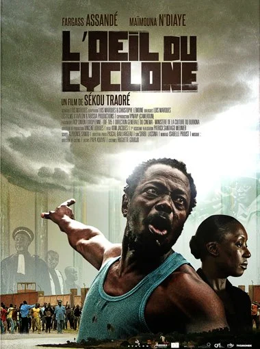 Affiche du film L'œil du cyclone