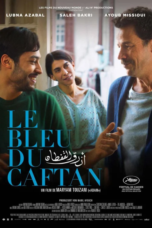 Affiche du film Le bleu du caftan